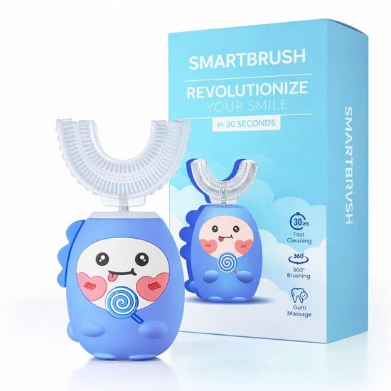 SmartBrush - Electric Toothbrush FOR CHILDREN (Blue)